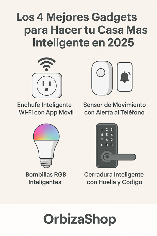 Los 4 Mejores Gadgets para Hacer tu Casa Más Inteligente en 2025