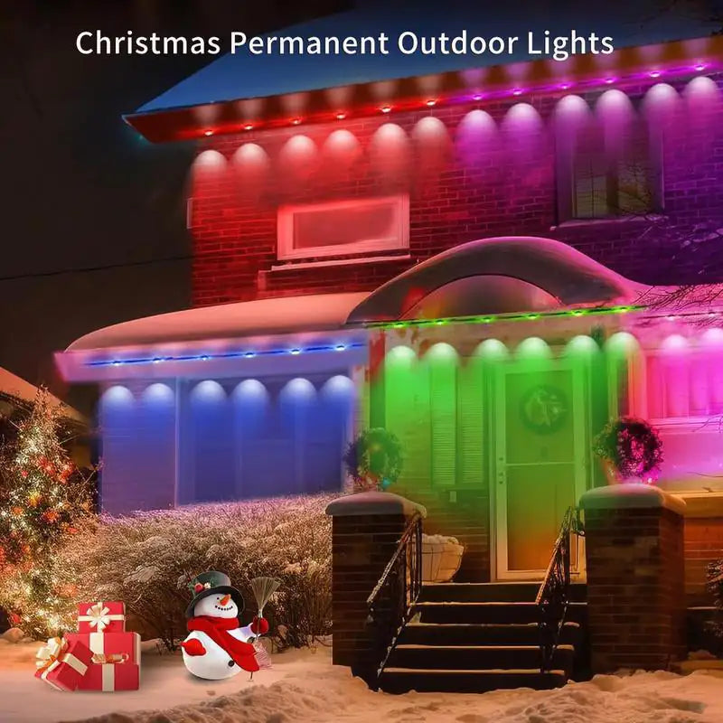 SparkFlow™ – Luces LED Resistentes al Agua con App y Control Remoto
