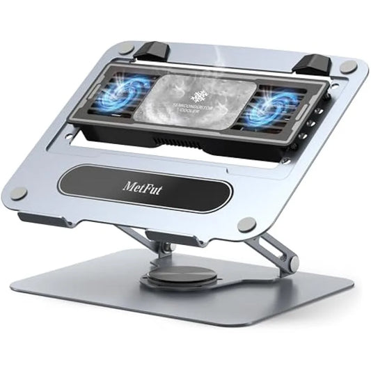 CoolStand Pro™ – Base Ergonómica con Ventilación Activa para Laptop