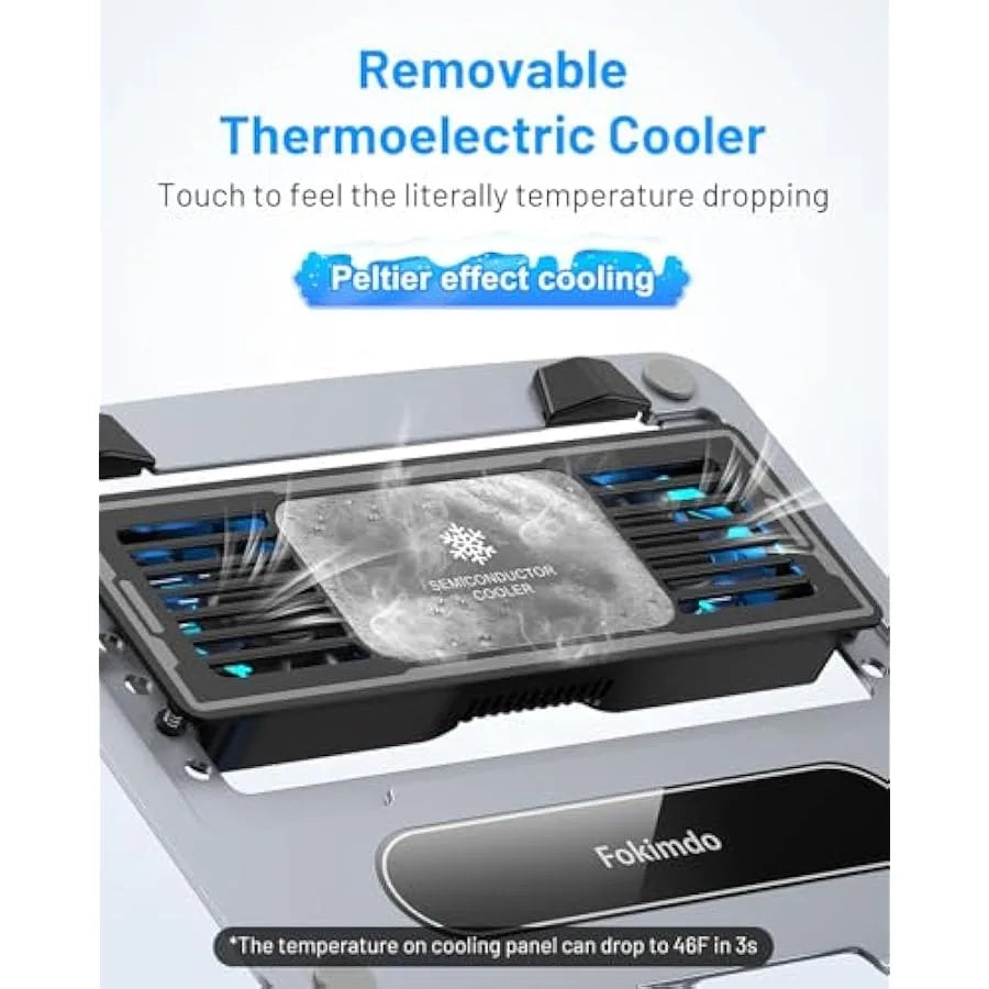 CoolStand Pro™ – Base Ergonómica con Ventilación Activa para Laptop